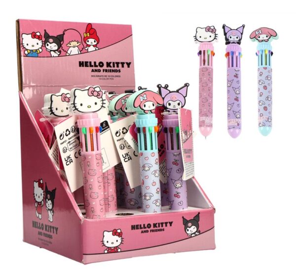 Hello Kitty And Friends Ball-Pen with 10 Changing Colors