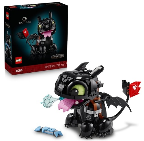 LEGO Icons 10375 How to Train Your Dragon: Toothless