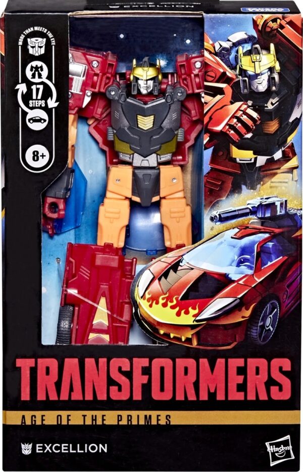 Transformers Excellion Age of the Prime Deluxe Hasbro Figure