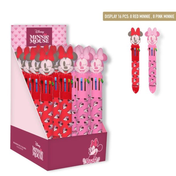 Disney Minnie Ball-Pen with 10 Changing Colors