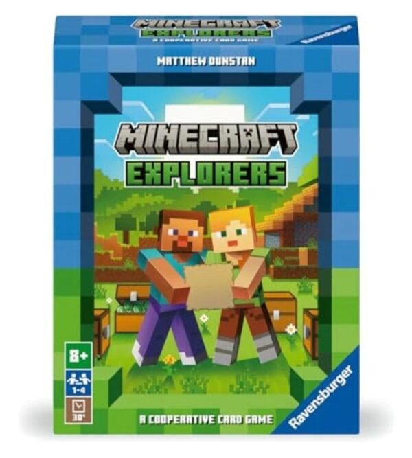 Minecraft Explorers Cooperative Card Game