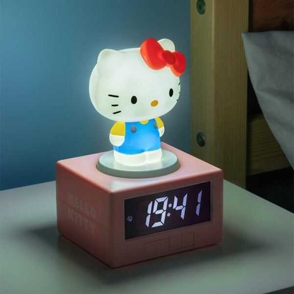 Hello Kitty Icon Lamp Alarm Clock