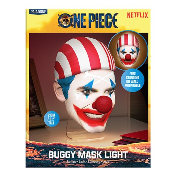 One Piece Buggy Mask Lamp