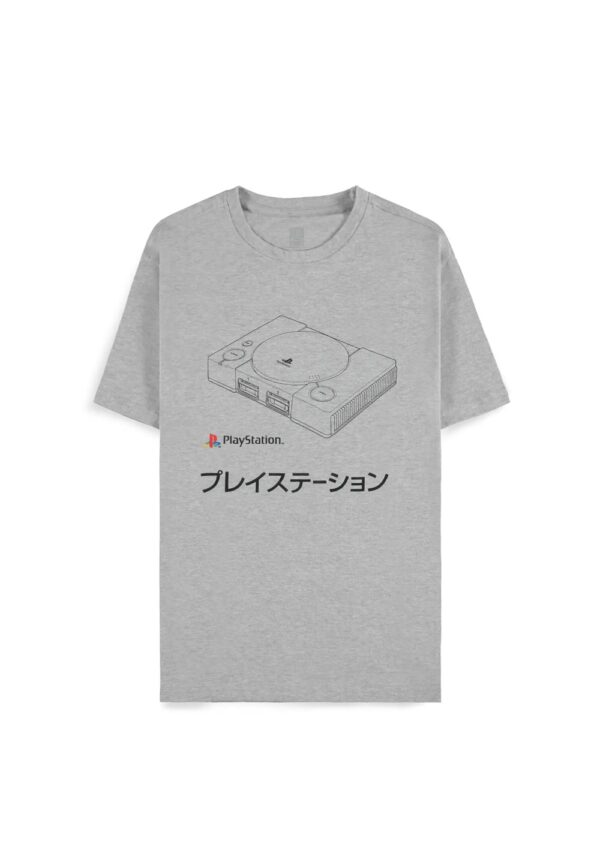 PlayStation Console Grey T-Shirt (XL)