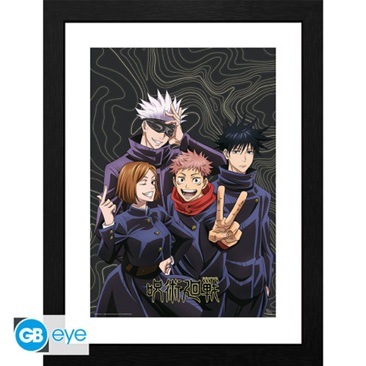 Jujutsu Kaisen Group Photo Frame 30x40cm