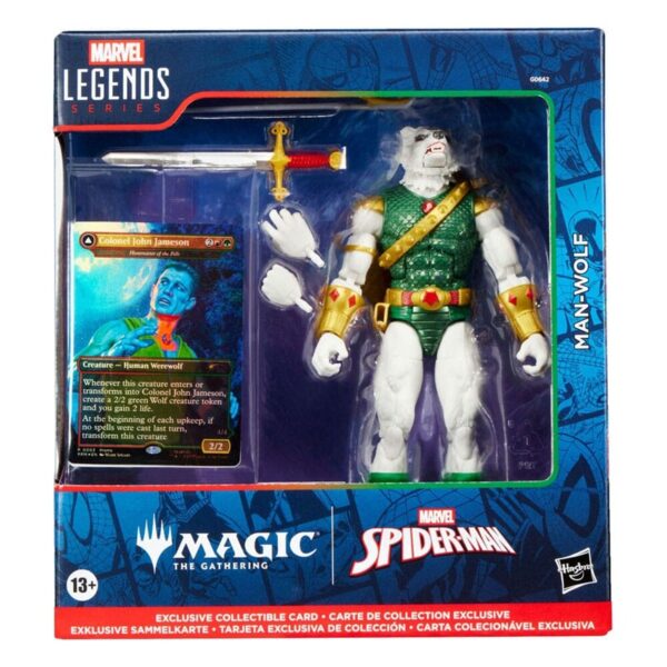 Marvel x Magic The Gathering Man-Wolf Legends Series Hasbro Figure