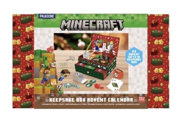 Minecraft Keepsake Box 24 Day Advent Calendar