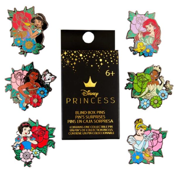 Disney Princess Tattoo Funko Loungefly Blind Box Enamel Pin