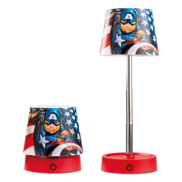 Marvel Captain America Table LED Lamp