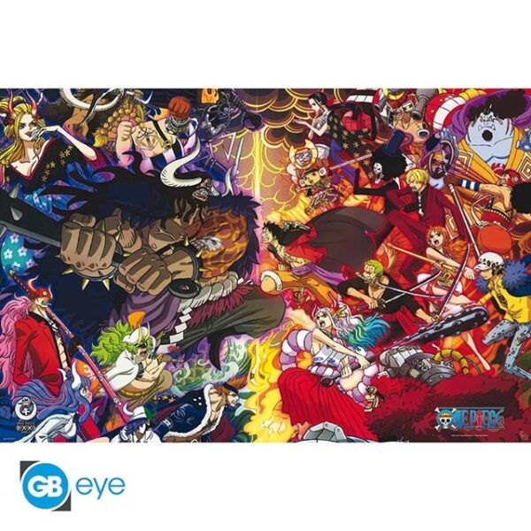 One Piece 1000 Logs Final Fights Poster 91x61cm