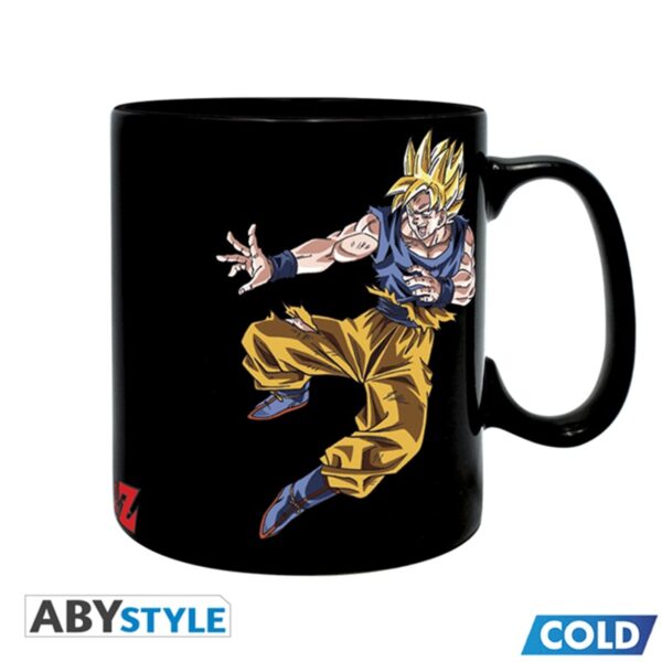 Dragon Ball Z Goku vs Buu Heat Change Mug 460ml