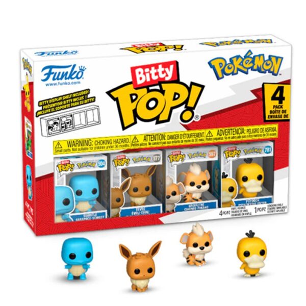 Funko Bitty POP! Pokemon Squirtle 4 Pack