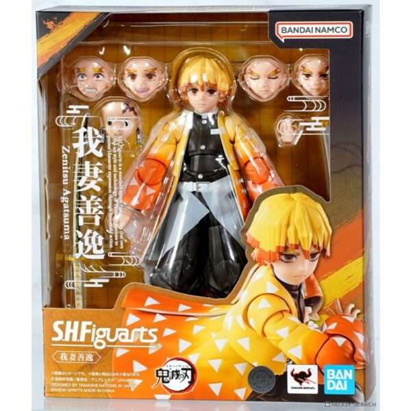 Demon Slayer Zenitsu Agatsuma S.H. Figuarts Bandai Figure