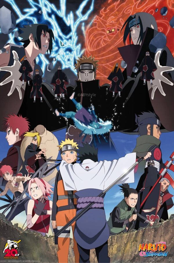 Naruto Shippuden Rivals Poster 91x61cm