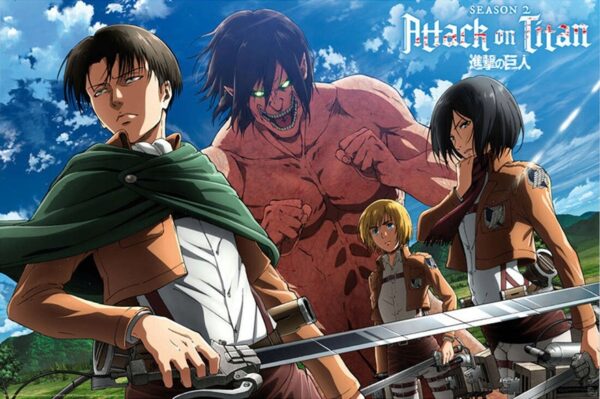 Attack On Titan Ready To Fight! Poster 91x61cm
