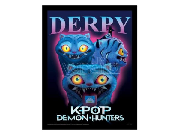 K-Pop Demon Hunters Derpy Frame 45x35cm