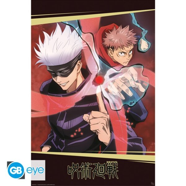 Jujutsu Kaisen Itadori & Gojo Poster 91x61cm