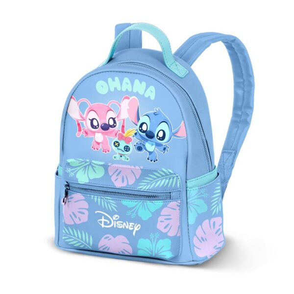 Disney Stitch & Angel Ohana Mini Heady Backpack 25x21x11cm
