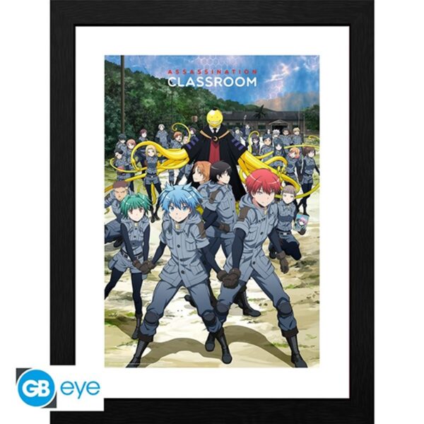 Assassination Classroom Class 3-E Frame 30x40cm