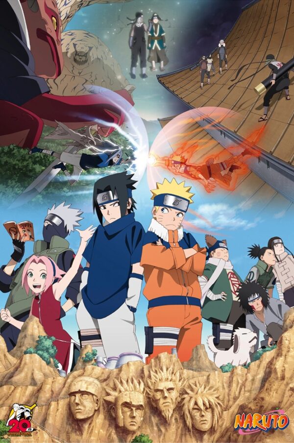 Naruto Shippuden The Will Of Fire Poster 91x61cm