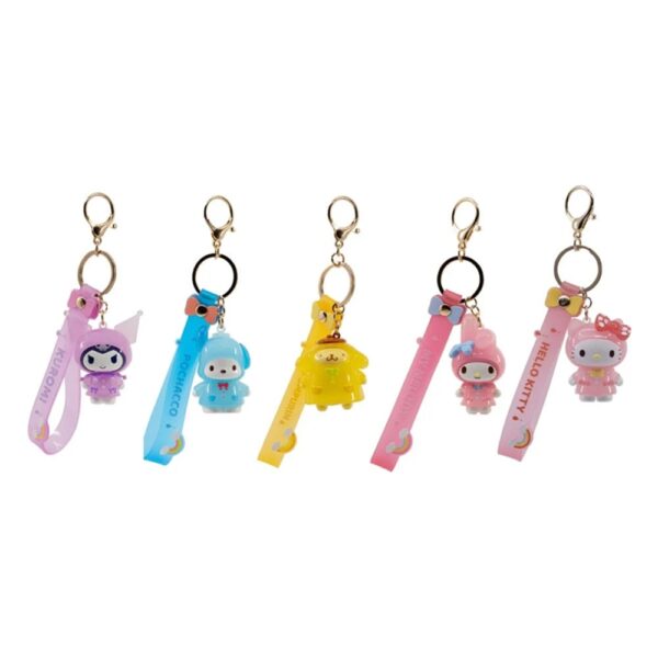 Hello Kitty Raincoat Series Random Keychain