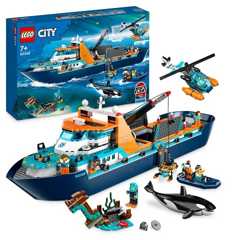 LEGO City 60368 Arctic Explorer Ship