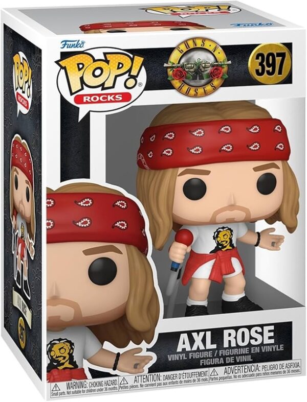 Funko POP! Guns N' Roses N° 397 - Axl Rose