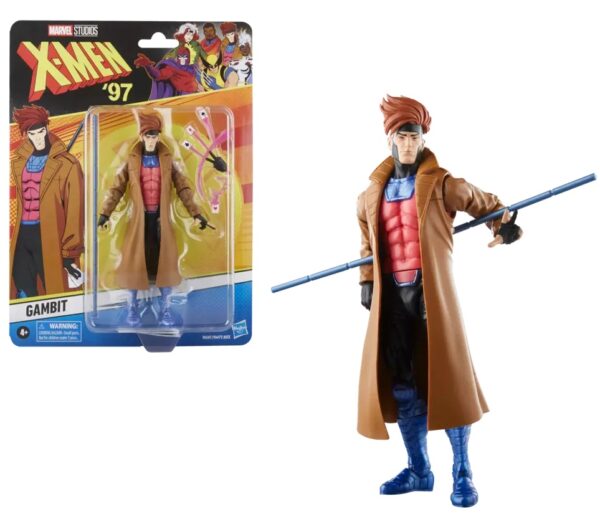 Marvel X-Men 97 Gambit Marvel Legends Hasbro Figure