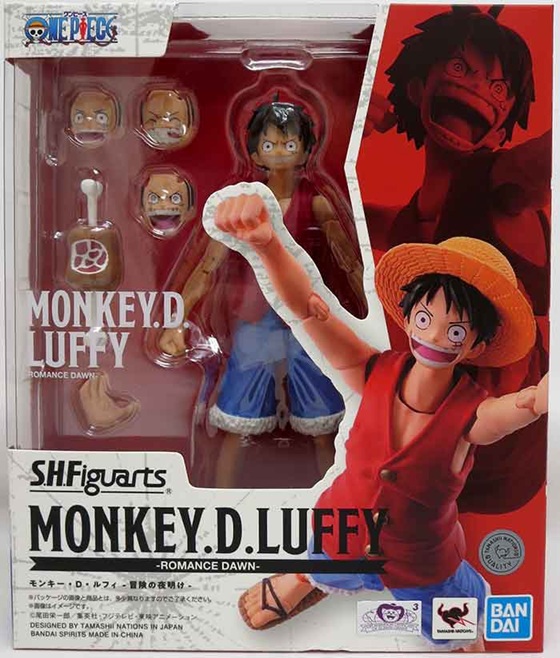 One Piece Luffy "Romance Dawn" S.H. Figuarts Bandai Figure