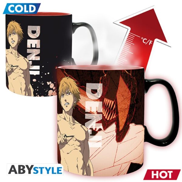 Chainsaw Man Denji & Aki Heat Change Mug 460ml