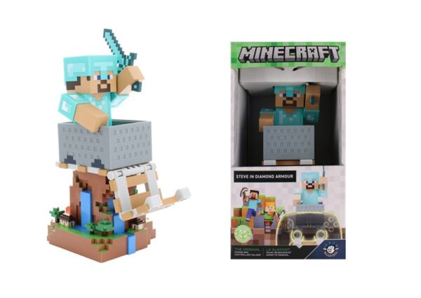 Cable Guys Minecraft Steve In Diamond Armour