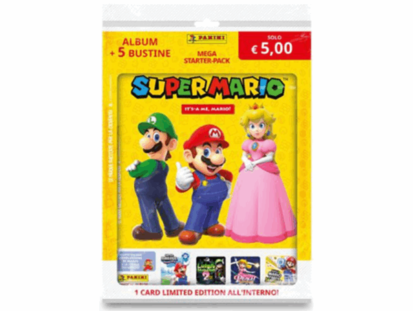 Super Mario Panini Stickers Starter Set