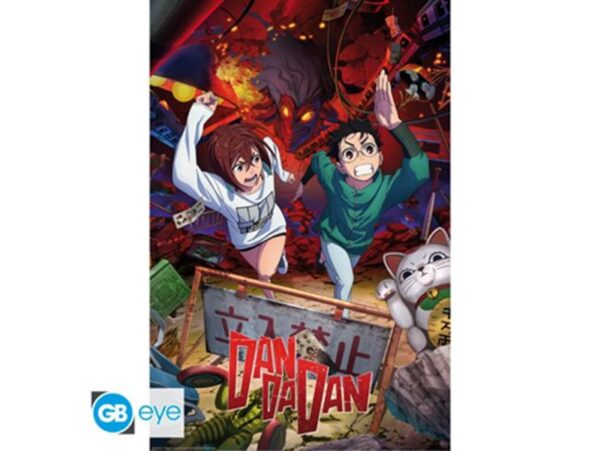 Dandadan Momo & Okarun Poster 91x61cm