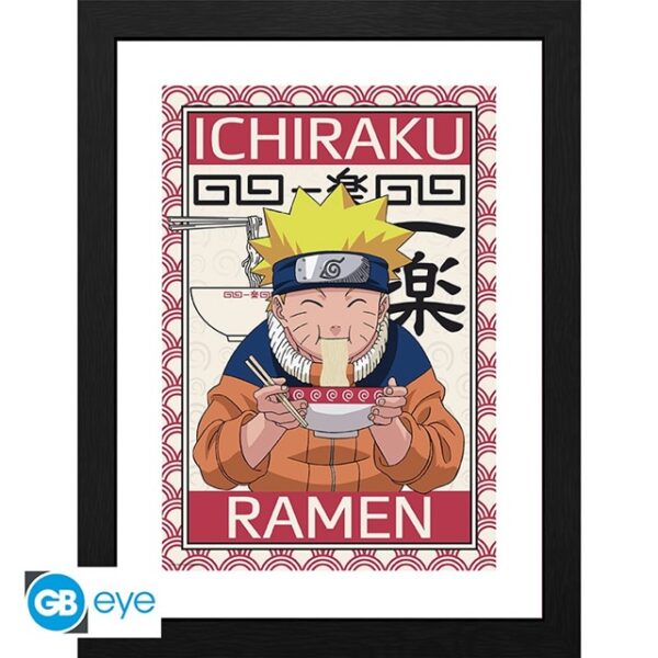 Naruto Shippuden Ichiraku Ramen Frame 30x40cm