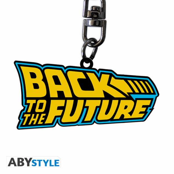 Back To The Future Keychain
