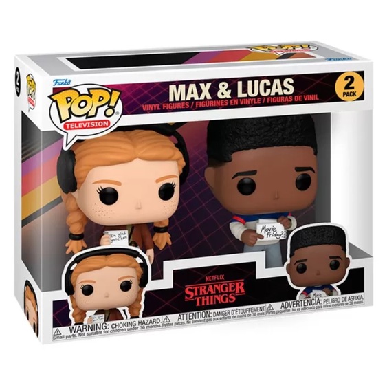 Funko POP! Stranger Things 2 Pack - Max & Lucas
