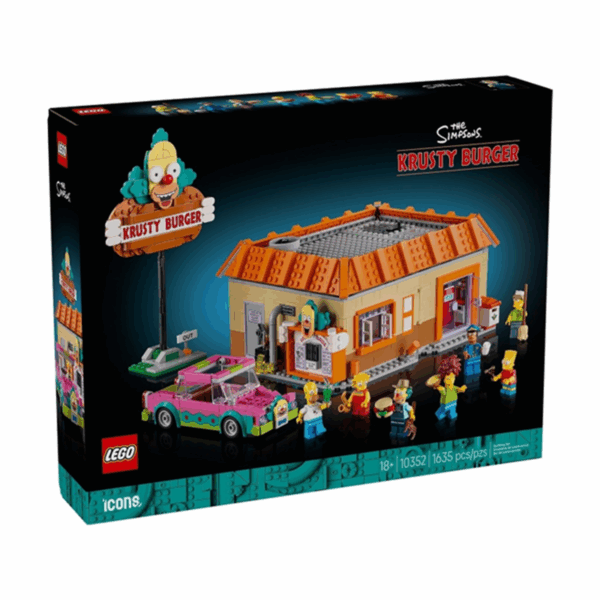 LEGO Icons 10352 The Simpsons Krusty Burger