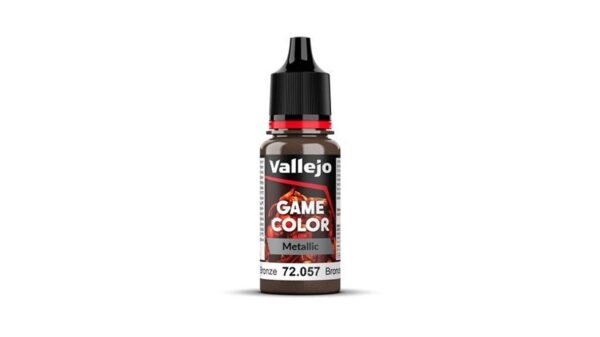 Vallejo Game Color Metallic Bright Bronze 18ml
