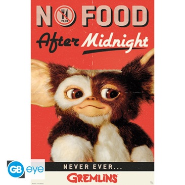 Gremlins No Food After Midnight Poster 91x61cm