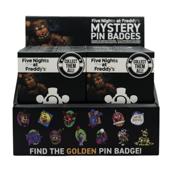 Five Nights At Freddy's Mystery Pin Badge