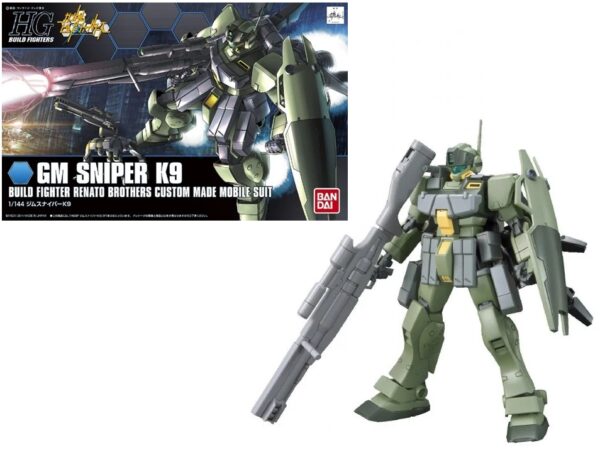 Gundam GM Sniper K9 HGBF 1/144 Bandai Model Kit