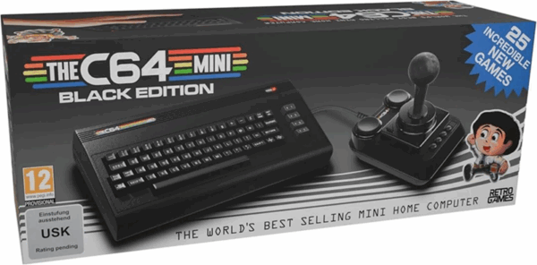 The C64 Mini Black Edition Retro Games Console