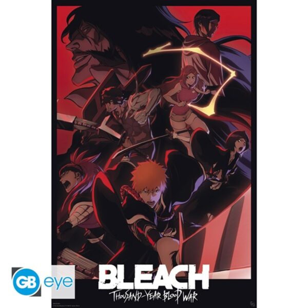 Bleach Key Art Group Poster 91x61cm
