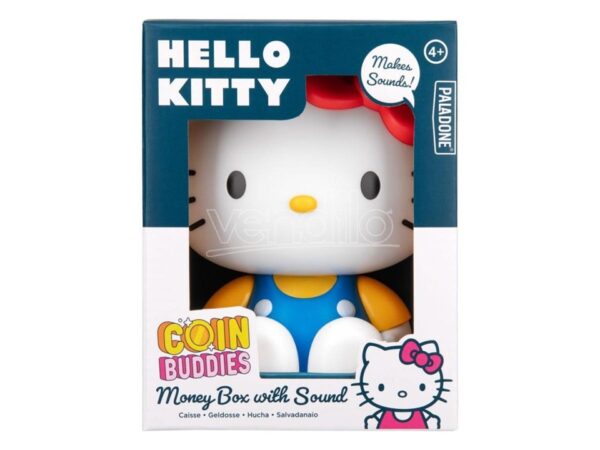 Hello Kitty Shaped Money Box with Sound 'Coin Buddies'