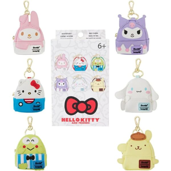 Hello Kitty Funko Loungefly Blind Box Mini Backpack Bag Charm