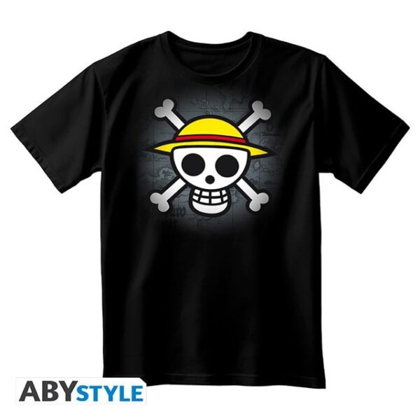 One Piece Classic Skull Black T-Shirt (S)