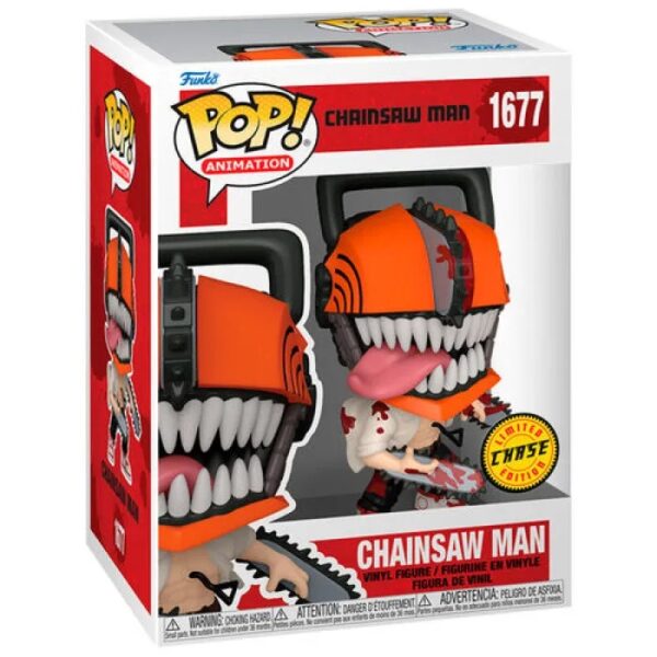 Funko POP! Chainsaw Man N° 1677 - Chainsaw Man Chase Edition