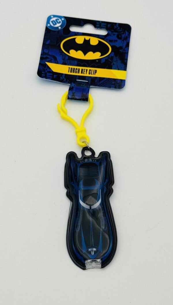 DC Batman Torch Light Key Clip