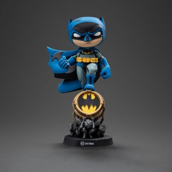 DC Batman Bat-Signal (Blue Variant) Iron Studios Mini Co Figure