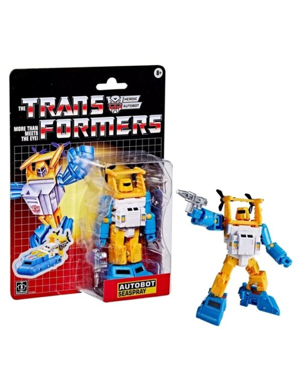 Transformers Autobot Seaspray Retro G1 Hasbro Figure